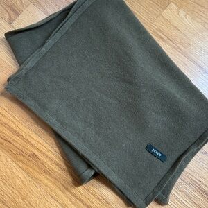 j crew cashmere & wool scarf
